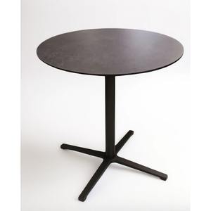 TABLE RONDE DIAM. CM 70 ALUMINIUM ANTHRACITE - Product Image 1