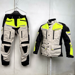 Combinaison de moto en cuir personnalisable CE Armor, coupe-vent, imperméable, ignifuge, grande taille, vêtements de sport anti-UV - Product Image 1