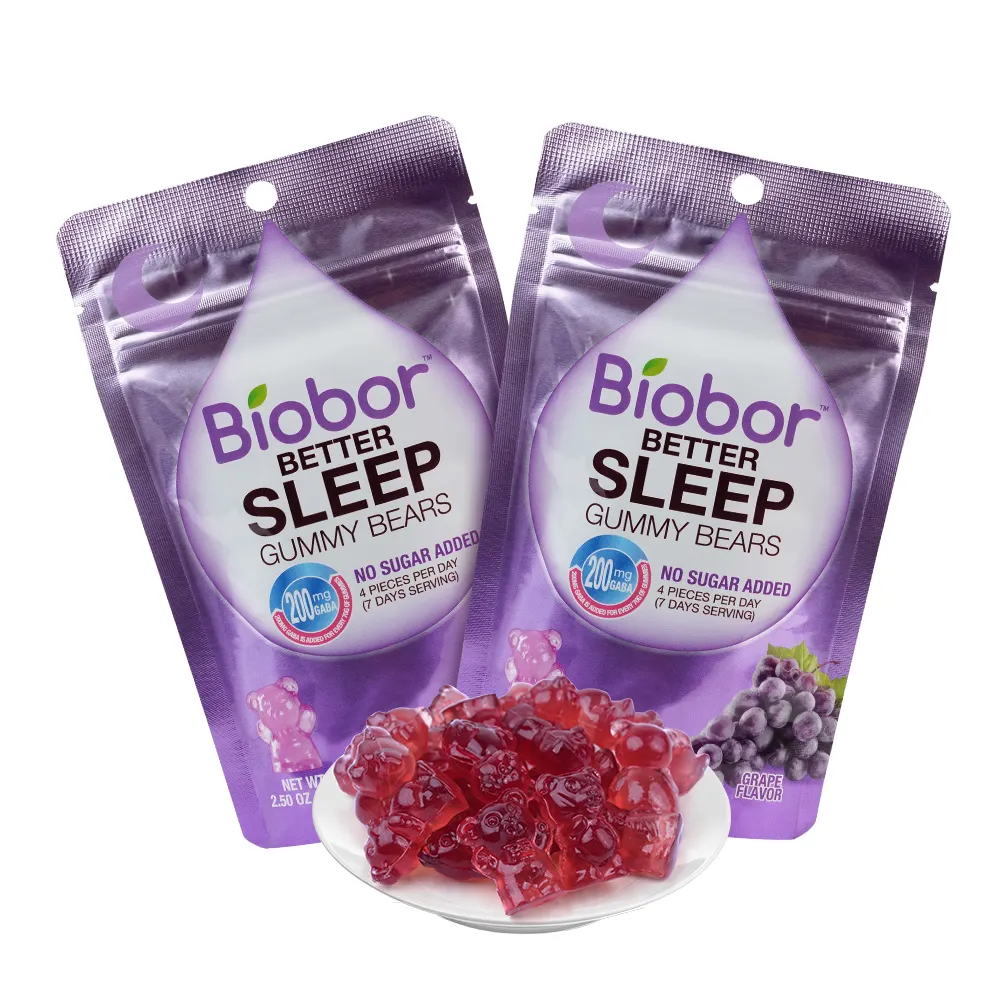 Fast Selling Supplement Similar Sugar Free Sweet Candy Biobor Natural Sweets Better Sleep Gummy Bears