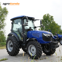 Tracteur agricole multifonctionnel de 75 CV avec cabine climatisée