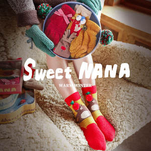 Calcetines hasta la rodilla <span class=keywords><strong>de</strong></span> Navidad <span class=keywords><strong>de</strong></span> terciopelo Coral para mujer Recién llegado Medias para <span class=keywords><strong>dormir</strong></span> en el piso del hogar con ideas <span class=keywords><strong>de</strong></span> regalo presentadas en caja <span class=keywords><strong>de</strong></span> regalo - Product Image 3