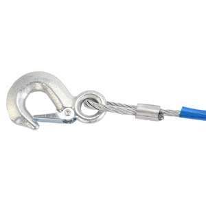 <span class=keywords><strong>Sangle</strong></span> de remorquage en acier recouvert de caoutchouc, <span class=keywords><strong>sangle</strong></span> de remorquage robuste de 4 mètres, corde de <span class=keywords><strong>traction</strong></span> pour <span class=keywords><strong>voiture</strong></span> avec deux crochets en acier - Product Image 5