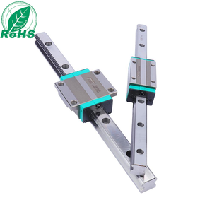 قضبان توجيه خطية CNC طراز Hgr15 Hgr20 Hgr25 Hgr45 مع كتلة انزلاق ومحمل كتلة 1500 مم من Rexroth لقضبان جهاز التوجيه CNC - Product Image 2