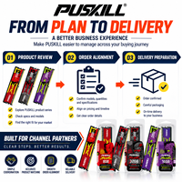 PUSKILL RAM 8 Go DDR4 3200 MHz sans dissipateur thermique, module de mémoire UDIMM PC4 pour ordinateur de bureau, 288 broches, pour la construction et la mise à niveau des PC étudiants