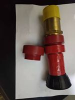 Nosel Selang Pemadam Kebakaran dengan Inti Plastik dan Kuningan, Nosel Pemadam Kebakaran