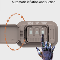 Pompe à air sans fil intégrée à faible bruit (80 dB) pour matelas et canapé gonflable – Échantillon gratuit, prix de gros