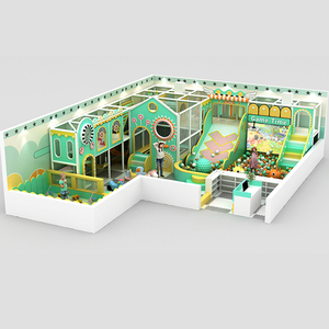Divertido Equipo Modular de Juegos Infantiles para Interiores, un Set de Juegos Suaves con Castillo y Piscina de Pelotas para Centro de Entretenimiento Familiar - Product Image 2