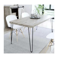 Patas Metálicas Modernas Tipo Hairpin para Mesa, Silla, Escritorio, para Dormitorio, Cocina, Sala de Estar, Hospital, Hotel