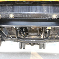 Promotion : Grue montée sur camion 4x2 de 160 CV, multifonctionnelle, à bras télescopique pliable, benne basculante à flèche articulée de 6 tonnes, pompe hydraulique et engrenage