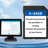 Nuevo Sistema POS con Pantalla Táctil Dual de 15.6 Pulgadas y 10 Puntos de Contacto, Caja Registradora con Core I3, 4GB+64GB, Impresora Térmica NFC para Supermercados y Comercios Minoristas