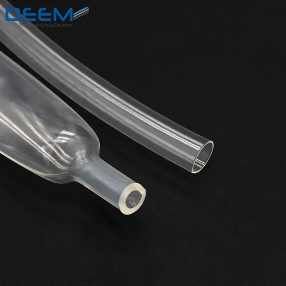 Clear Heat Shrink Tube Transparent Color Heat Shrink Tubing Wire Cable Adhesive Lined Tube Insulation Seal