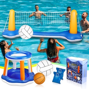 Filet de volley-ball gonflable pour piscine, jeu aquatique, terrain de volley-ball aquatique pour adultes et enfants, prix d'usine - Product Image 1