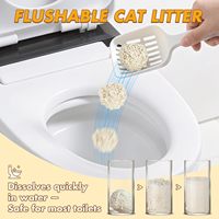 Litière pour chat 100% tofu de soja, écologique, végétalienne, à base de plantes, sans pesticide, biodégradable, jetable, de qualité alimentaire