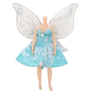 Nouveaux <span class=keywords><strong>accessoires</strong></span> pour vêtements de poupée, robe de fée avec ailes de papillon - Product Image 1