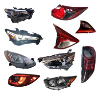 Phare halogène basse performance HQ avec lentille jaune pour Mazda 3 Axela 2017-2019 17AKSL, ensemble de phare avant OEM BABF-51-0K0D/0L0D