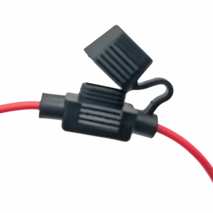 Hot Bán Mini Tiêu Chuẩn Lưỡi Nội Tuyến Không Thấm Nước Dây Màu Đỏ Lưỡi Cầu Chì Chủ Cho Xe Thuyền Xe Tải - Product Image 4