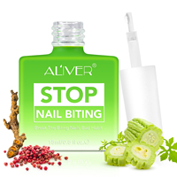 Stylo et liquide anti-morsure des ongles ALIVER - Solution de traitement contre la morsure des ongles avec formule anti-morsure des ongles