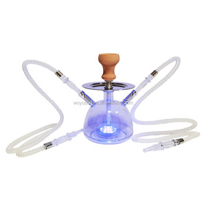 Cachimba pequeña portátil <span class=keywords><strong>adalya</strong></span> shisha, Cachimba de cristal para el hogar, 1 pipa - Product Image 2