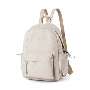 Mini mochila informal para estudiantes para niñas, mochila escolar pequeña, impermeable, con logotipo personalizado, para deportes al aire libre, otra mochila de estilo japonés