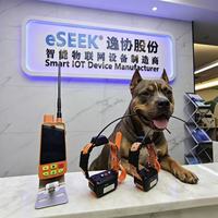 Collier de suivi GPS intelligent pour chien avec boucle de charge 18650 et communication audio bidirectionnelle