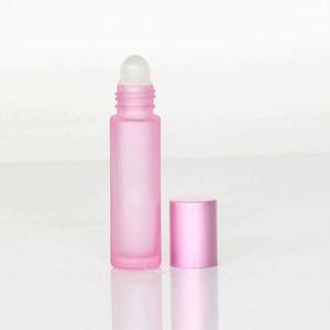 10 ml, 100 pièces, flacon portable en verre dépoli épais, sérigraphié, rechargeable, compatible avec diffuseur à bâtonnets, pour huiles essentielles et parfums de voyage - Product Image 6