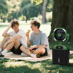 Ngoài trời nước sương mù Fan 4 máy bay phản lực-Giữ EU vườn cây phát triển mạnh & Patio tươi treo hoặc đứng, thiết kế bền - Product Image 1