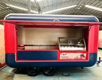 Camion de restauration mobile personnalisé avec cuisine complète pour la restauration rapide en Arabie Saoudite, aux Émirats arabes unis et au Qatar
