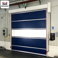 Porte à enroulement rapide en PVC, porte automatique à enroulement rapide pour entrepôt industriel, usage en usine