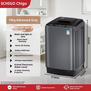 Lavadora-Secadora Todo en Uno Chigo, Automática, Controlada por Aplicación, Portátil, con Tambor de Ondas, Integrada - Product Image 6
