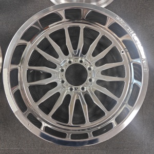 Cerchi Forgiati Cina Co.8x170 8x180 per Camion, Cerchi Forgiati 22X12 24X12 24X14 26X14 28X16 per Ford GMC Sierra 1500 2500 - Product Image 1