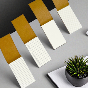 Cahier de liste de contrôle à grille portable en papier kraft créatif Design déchirable pour l'école et la promotion - Product Image 5