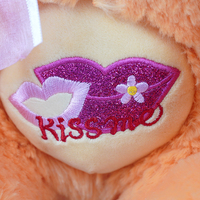 En gros Personnalisé ODM Anime Peluche Ours En Peluche Jouets En Peluche Doux En Peluche Matériel PP Coton Broderie Pondérées Parties Babys