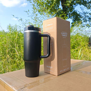 R2503-58 Modern tasarım paslanmaz çelik yalıtımlı araba bardak 40oz kapasiteli açık spor su şişeleri için hediye - Product Image 6