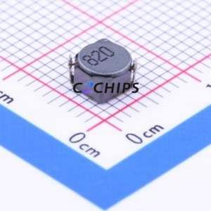 Inductor de Potencia SMD ASPI-0428S-820M-T, 4.7x4.7mm (Inductancia: 82uH) (Precisión: 20%) (Corriente Nominal: 320mA) - Product Image 1