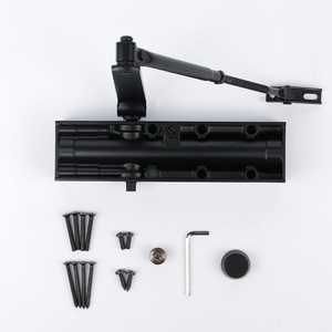 Cửa đóng tự động DORRENHAUS D2024 màu đen, đạt chứng nhận CE/EN1154, kiểu hiện đại, lò xo thủy lực, điều chỉnh được, trọng lượng cửa 25-85kg, dùng cho cửa kim loại/khách sạn - Product Image 5