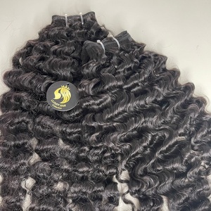 CDYHAIRVN Precio de Fábrica Colección Cloudy Hair Extensiones de Cabello Humano Virgen Vietnamita Rizado Birmano con Base de Seda Proveedor - Product Image 4
