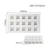 Große 3D-Magische Kugel-Silikonform für Mousse-Desserts, Bubble Balls, Kerzen & Schokolade, Handgemachte Backwaren