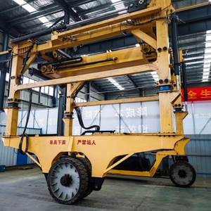 JY35M1 JY35M3 Grúa Portacontenedores Móvil de 35t con Ruedas de Goma para Manejo en Patio, Marca SEVENCRANE, Precio - Product Image 1