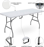 Sac de transport extérieur Camp Boat Travel Camping Outdoor Beach Portable Folding Cooking Picnic Table