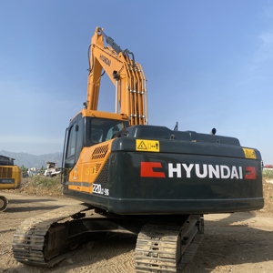 รถขุด Hyundai Robex220LC 9s 220 9s ราคาถูก เครื่องจักรก่อสร้างเคลื่อนย้ายดิน รถขุด Hyundai มือสองของแท้พร้อมการรับประกัน - Product Image 2