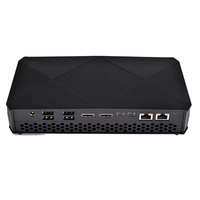 Barato GPU mini pc Core i7-8809G Radeon RX Vega M GL gráficos 4G tarjeta dedicada DDR4 linux de escritorio de juegos pc wifi 4K 2 * DP 2 * HD