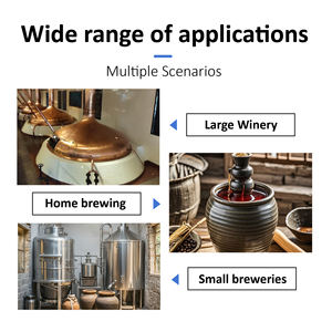 5" Dial Fully Stainless Steel <strong>Thermometer</strong> Brewing Bimetal <strong>4</strong>" Stainless Steel Stem <strong>1</strong>/2" <strong>NPT</strong> Industrial <strong>Thermometer</strong> - Product Image 4