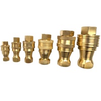 Accessoires pneumatiques KZD en laiton pour équipement de nettoyage hydraulique, réglage de l'air pour balayeuses, raccords à changement rapide