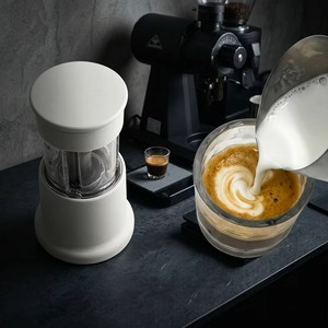 Machine à expresso manuelle 2 en 1, 120 ml, en acier inoxydable, pression de 10 à 15 bars, compatible avec les capsules et le café moulu - Product Image 6