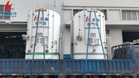 Réservoir de stockage d'oxygène de 1000L-2000L 1m3 5m3 10m3 15m3, réservoir sous pression, réservoir cryogénique