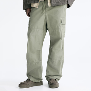 Nuovo Design <span class=keywords><strong>Pantaloni</strong></span> Cargo da <span class=keywords><strong>Uomo</strong></span> in Cotone a Gamba Dritta, Vestibilità Comoda, Vendita all'Ingrosso - Product Image 6