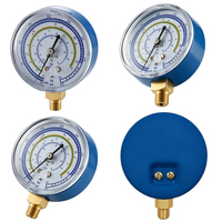 High Low Pressure Refrigerant Pressure Gauges HVAC Refrigeration Systems R22 R134a R407C R410A Refrigerant Air Conditioning