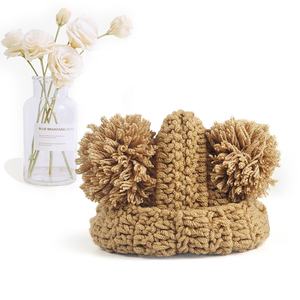Chapéu de lã de coelho, decoração de pequeno chapéu para pet foto, acessórios de roupas para coelho - Product Image 2