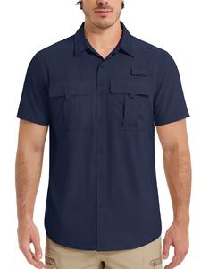 Custom Logo Werk Mannen Lange Mouw Aangepaste Shirts Met Logo Vissen Shirt Voor Mannen Shirt Uv Bescherming - Product Image 4