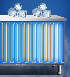 Fabricant de gros établis de cuisine commerciale en acier inoxydable avec congélateurs à double température Congélateurs Fresh-Keeper - Product Image 5